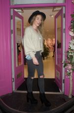 CANDICE BROWN at Private View of Sophie Tea Art in London 10/28/2020