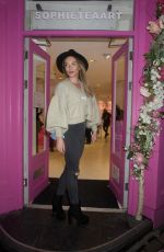 CANDICE BROWN at Private View of Sophie Tea Art in London 10/28/2020