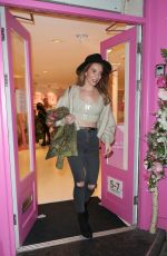 CANDICE BROWN at Private View of Sophie Tea Art in London 10/28/2020