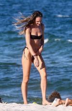 CANDICE SWANEPOEL in Bikini at a Beach in Miami 10/27/2020