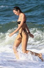 CANDICE SWANEPOEL in Bikini at a Beach in Miami 10/27/2020