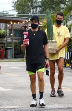 CANDICE SWANEPOEL Out with Friends in Miami Beach 10/25/2020