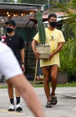 CANDICE SWANEPOEL Out with Friends in Miami Beach 10/25/2020