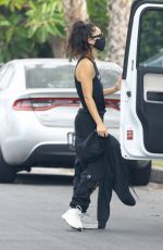 CARA SANTANA Arrives at a Friend