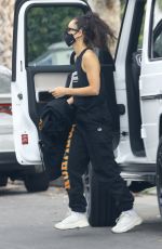 CARA SANTANA Arrives at a Friend