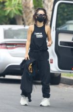 CARA SANTANA Arrives at a Friend