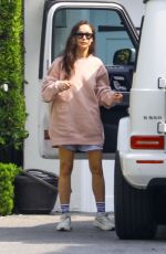 CARA SANTANA Arrives at Her Home in Beverly Hills 10/08/2020