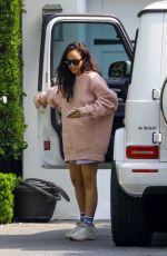 CARA SANTANA Arrives at Her Home in Beverly Hills 10/08/2020