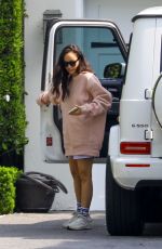 CARA SANTANA Arrives at Her Home in Beverly Hills 10/08/2020