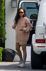 CARA SANTANA Arrives at Her Home in Beverly Hills 10/08/2020