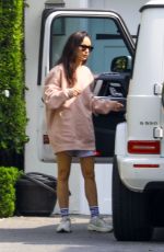 CARA SANTANA Arrives at Her Home in Beverly Hills 10/08/2020