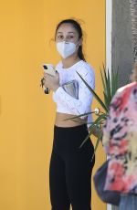 CARA SANTANA Leaves a Gym in West Hollywood 10/28/2020