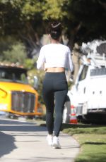 CARA SANTANA Leaves a Gym in West Hollywood 10/28/2020