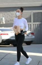 CARA SANTANA Leaves a Gym in West Hollywood 10/28/2020