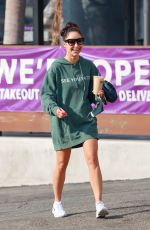 CARA SANTANA Out for Iced Coffee in Los Angeles 10/05/2020