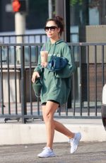 CARA SANTANA Out for Iced Coffee in Los Angeles 10/05/2020