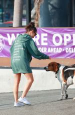 CARA SANTANA Out for Iced Coffee in Los Angeles 10/05/2020