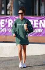 CARA SANTANA Out for Iced Coffee in Los Angeles 10/05/2020