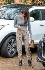 CASEY BATCHELOR Leaves Her House in London 10/13/2020