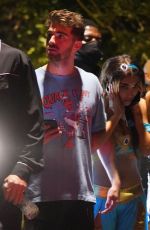 CHANTEL JEFFRIES at a Halloween Party in Los Angeles 10/30/2020