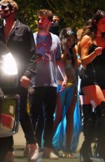 CHANTEL JEFFRIES at a Halloween Party in Los Angeles 10/30/2020