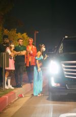 CHANTEL JEFFRIES at a Halloween Party in Los Angeles 10/30/2020