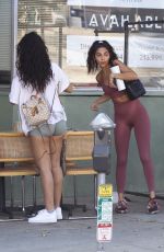 CHANTEL JEFFRIES Out for Lunch in Beverly Hills 10/13/2020
