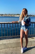 CHARLOTTE FLAIR in Double Denim - Instagram photos 10/10/2020