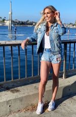 CHARLOTTE FLAIR in Double Denim - Instagram photos 10/10/2020