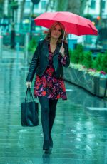 CHARLOTTE HAWKINS Arrives at Global Studios in London 10/29/2020
