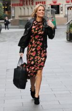 CHARLOTTE HAWKINS Leaves Classic FM in London 10/22/2020