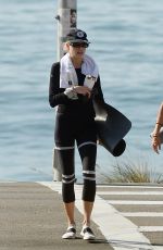 CHARLOTTE MCKINNEY Out at a Beach in Los Angeles 10/12/2020