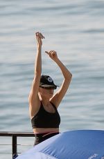 CHARLOTTE MCKINNEY Out at a Beach in Los Angeles 10/12/2020