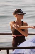 CHARLOTTE MCKINNEY Out at a Beach in Los Angeles 10/12/2020