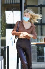 CHARLOTTE MCKINNEY Out in Los Angeles 10/27/2020