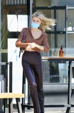 CHARLOTTE MCKINNEY Out in Los Angeles 10/27/2020