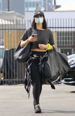 CHERYL BURKE Leaves Dance Practice in Los Angeles 10/09/2020