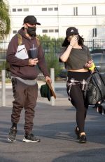 CHERYL BURKE Leaves Dance Practice in Los Angeles 10/09/2020