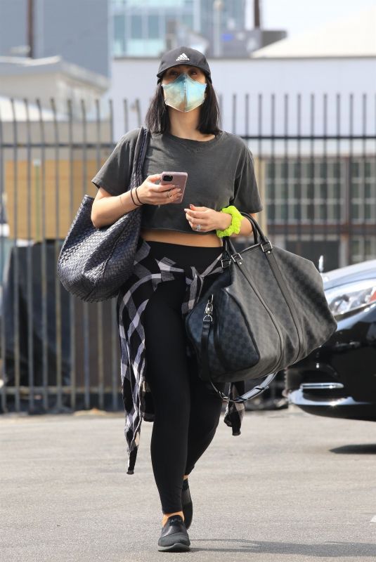 CHERYL BURKE Leaves Dance Practice in Los Angeles 10/09/2020