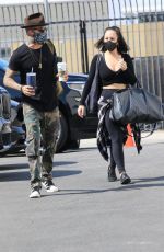 CHERYL BURKOE Arrives at DWTS Studios in Los Angeles 10/03/2020