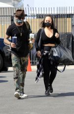 CHERYL BURKOE Arrives at DWTS Studios in Los Angeles 10/03/2020