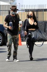CHERYL BURKOE Arrives at DWTS Studios in Los Angeles 10/03/2020