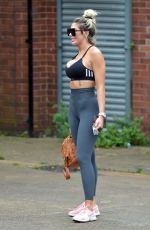 CHLOE FERRY in Tights Leaves a Gym in Newcastle 10/29/2020