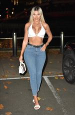 CHLOE FERRY Night Out in Newcastle 10/22/2020
