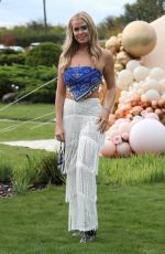 CHLOE MEADOWS on the Set of The Only Way is Essex at Chlochella Festival in Essex 10/06/2020