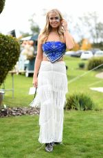 CHLOE MEADOWS on the Set of The Only Way is Essex at Chlochella Festival in Essex 10/06/2020