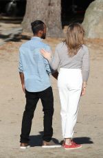 CHLOE MORETZ and Algee Smith on the Set of Mother/android in Boston 10/07/2020