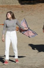 CHLOE MORETZ and Algee Smith on the Set of Mother/android in Boston 10/07/2020