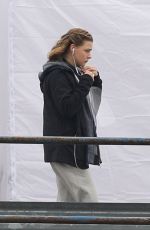 CHLOE MORETZ Filming in East Boston 10/29/2020