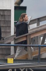 CHLOE MORETZ Filming in East Boston 10/29/2020